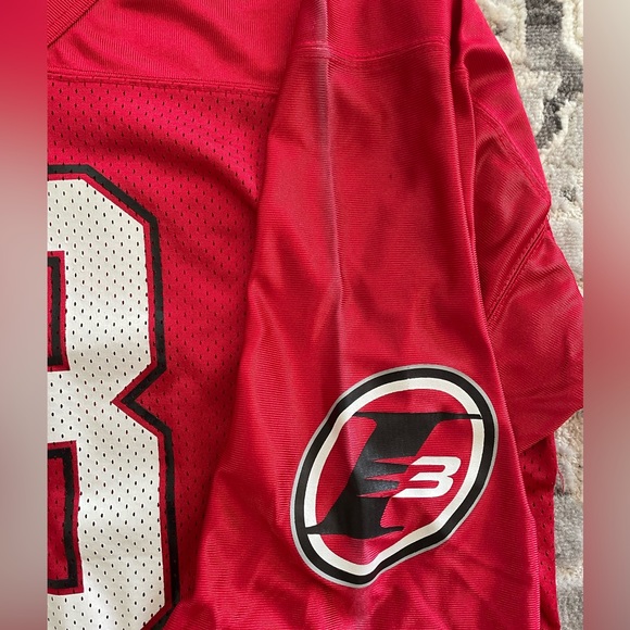Vintage Reebok Allen Iverson I3 Limited Edition Football Jersey #3 XXL - Picture 6 of 9